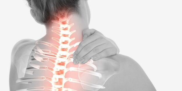 Douleur au cou avec ostéochondrose